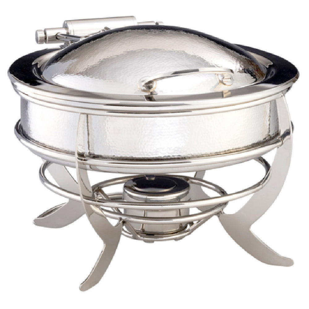 Steelite DW06UHMSS Hammered Chafer 2.0 Gal 18.25"W X 15.75"D X 12.5"H