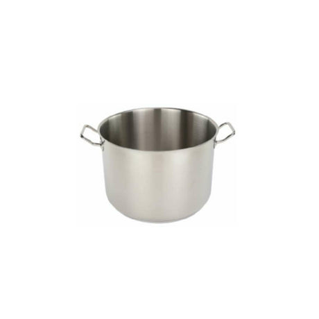 Tuxton WSTW-352 TUXSTEEL Stock Pot 11 Qt. (9.4375" X 9.4375" X 9.1875"H O.A.)