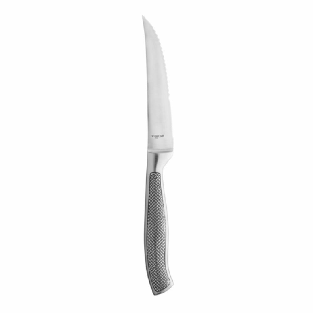 Libbey 195 2582 (Formerly World Tableware) Interlace Steak Knife 9.75"L 2.75" Serrated Blade