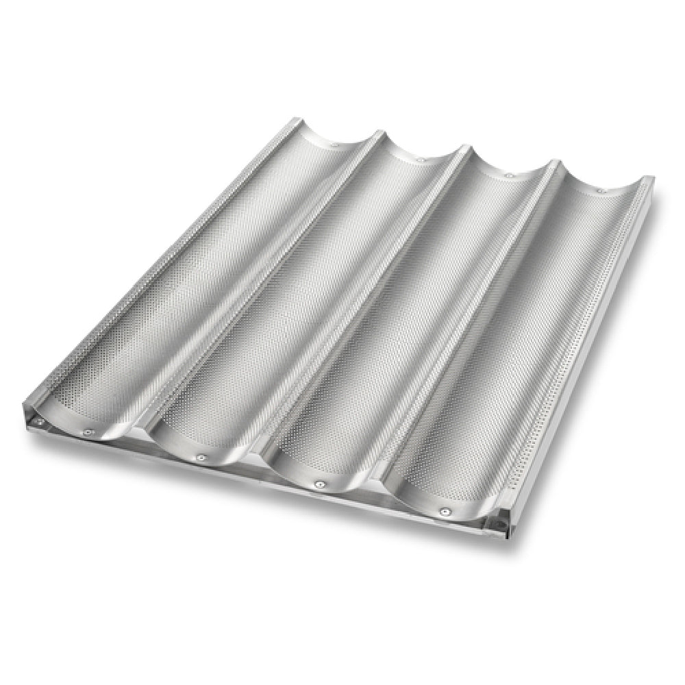 Chicago Metallic 49034 Uni-Lock® Baguette Pan 17-3/4" X 25-3/4" X 1" Overall