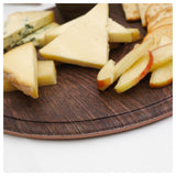 Bauscher Hepp TRW3028 - Rustic Wood Collection Platter, 11-1/4" Dia. X 1/2"H, Round