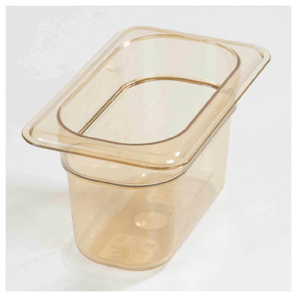 Carlisle 3088713 Carlisle StorPlus™ High Heat Hot Food Pan 1/9 Size 1.7 Qt. Capacity