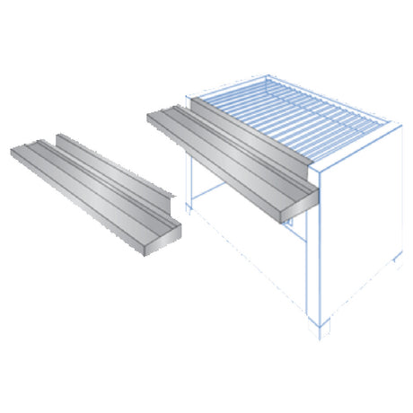 EmberGlo 4822-09 Work Shelf Drop Style With 3-1/2" Trough 36" Work Surface