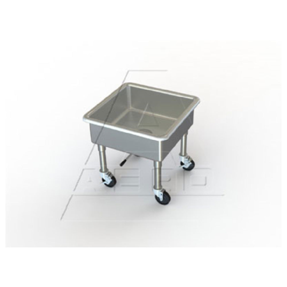 AERO Manufacturing 3MS-2020-8 Soak Sink Portable 22" High