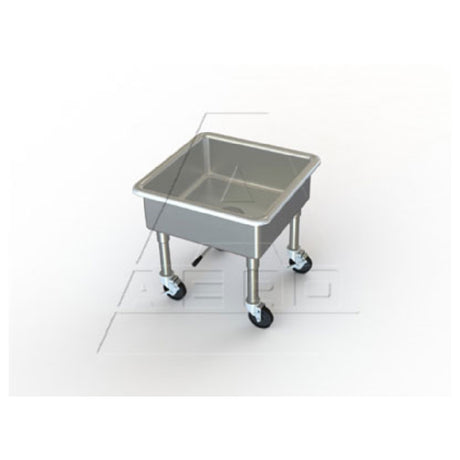 AERO Manufacturing 3MS-2424-8 Soak Sink Portable 22" High