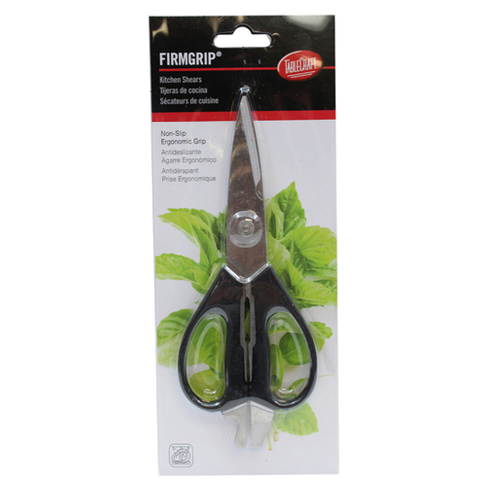 Tablecraft E6606 Cash & Carry FirmGrip® Kitchen Shears 8-3/8" X 3-3/8" X 1/2"