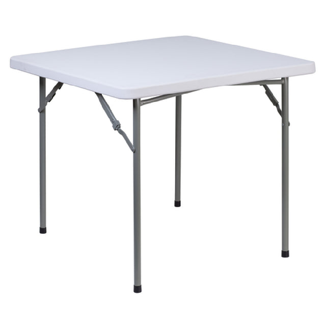 Flash Furniture RB-3434-GG Folding Table 33-3/4"W X 33-3/4"D X 29"H Seats Up To 4 Adults