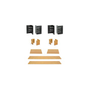 FOH BST052MUM28 Display Riser Set Buffet Essentials Slotted Bamboo