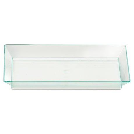 JB Prince R594 C - Comatec Disposable Appetizer Plate, 5"L X 2-1/4"W, Rectangular