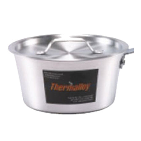 Browne Foodservice 5815904 Thermalloy® Sauce Pan Cover Flat Fits 58139049 Gauge Aluminum