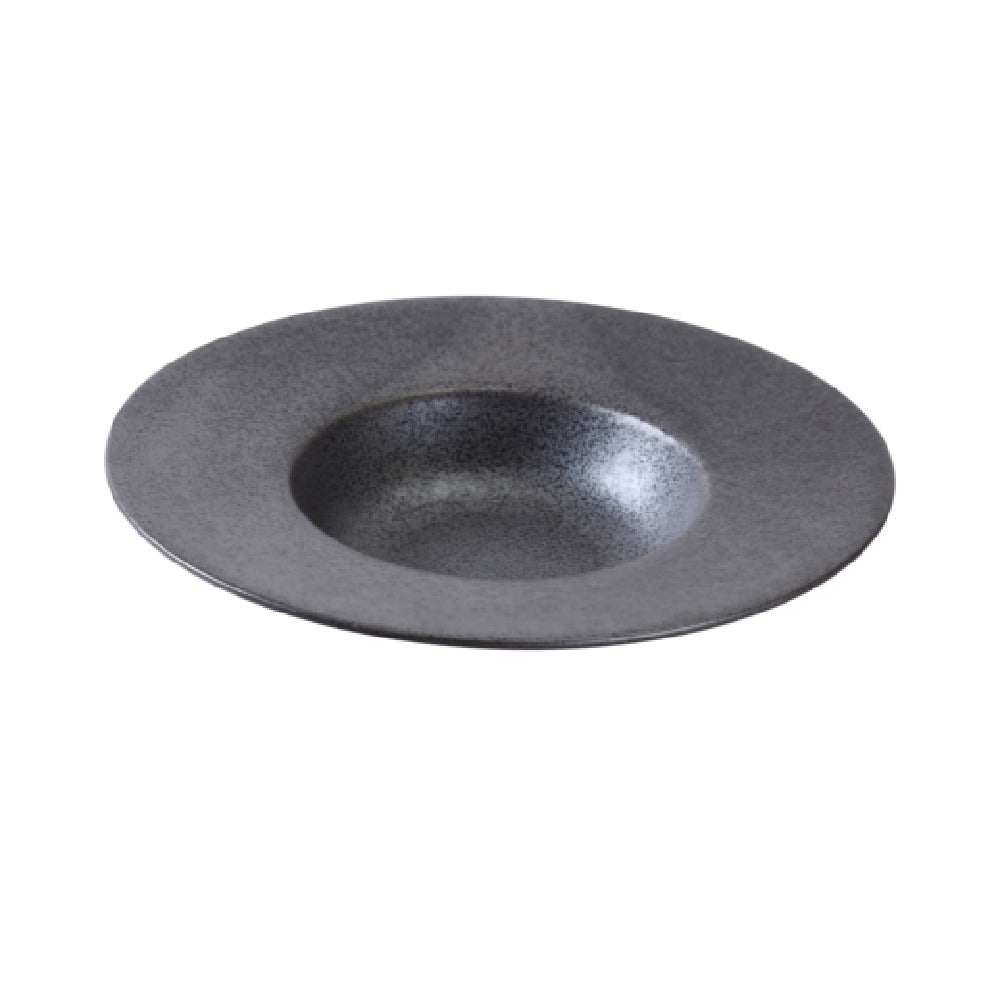 Yanco DB-611 Diamond Black Dessert Plate 16 Oz. 11-1/2" X 6" X 2-3/8"H