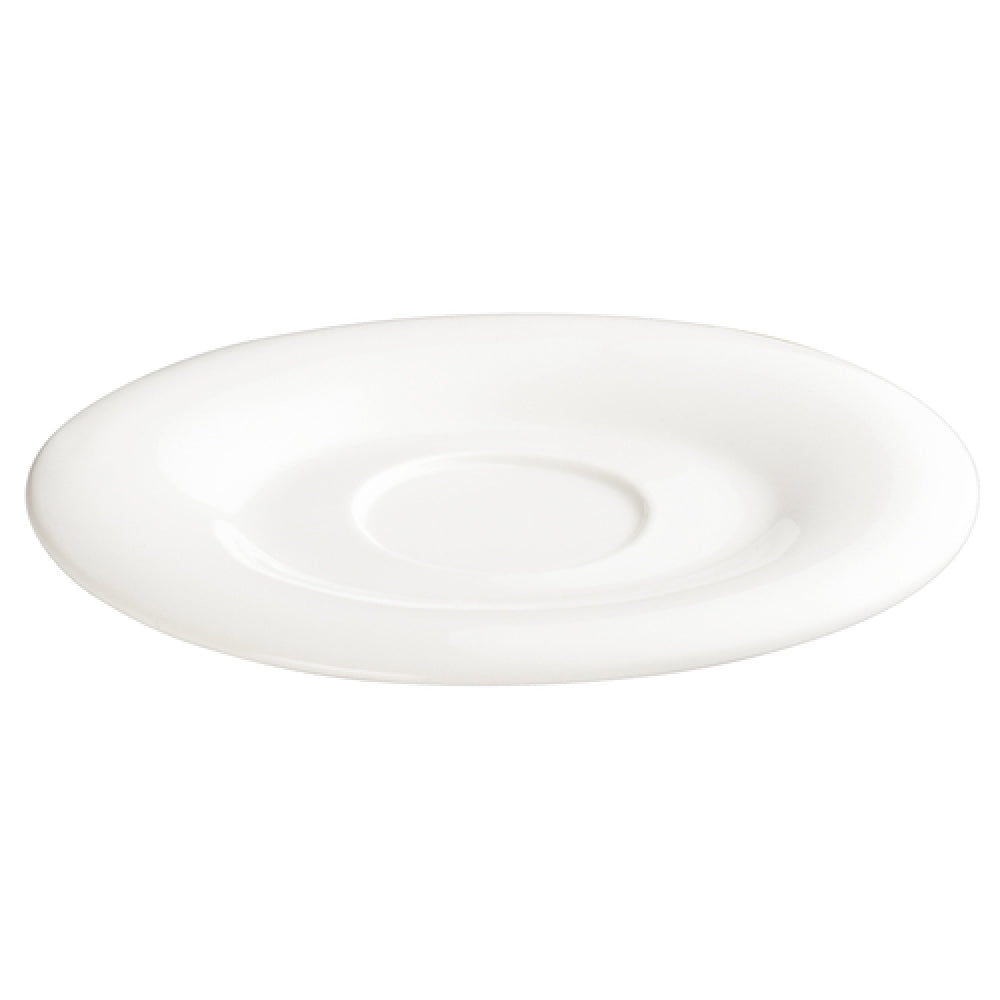 Winco WDP004-215 Saucer 6-1/4" X 5-1/2" Oval