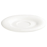 Winco WDP004-215 Saucer 6-1/4" X 5-1/2" Oval