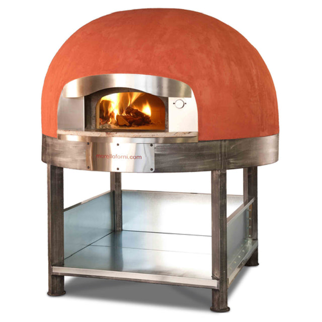 Rosito Bisani FW150-CB Morello Forni Wood Fired Pizza Oven Wood 59" Inside Cooking Diameter