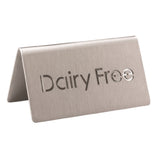 Service Ideas 1C-BF-DAIRYFREE-MOD Service Ideas Laser Cut ID Tent Table Tent Dairy Free