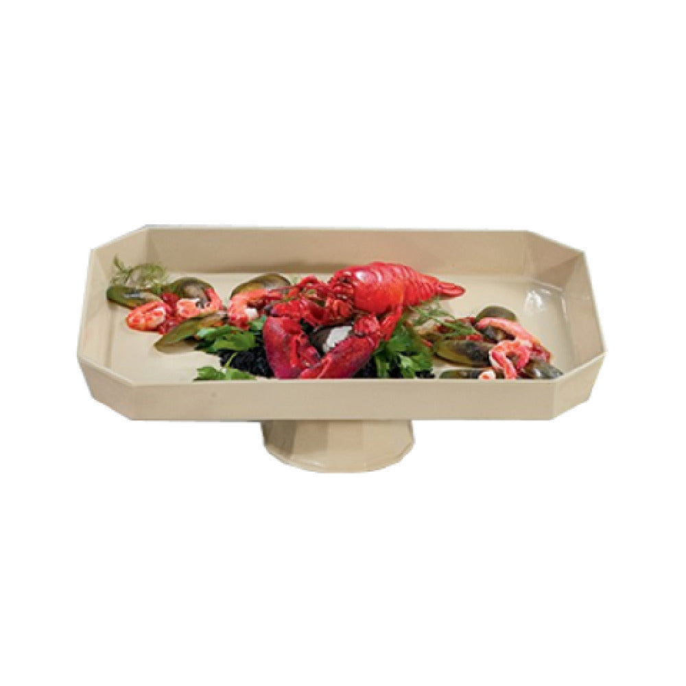Bon Chef 50959106IVY - Casserole Dish, 22" X 15" X 6-1/2" H, Pedestal
