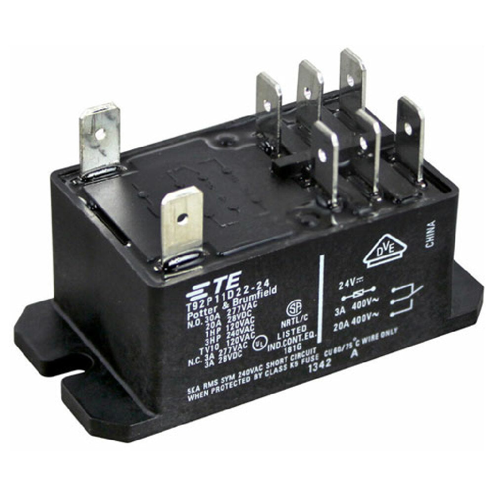 Frymaster 807-4482 2pl 30a 24v Coil Rela Dpdt