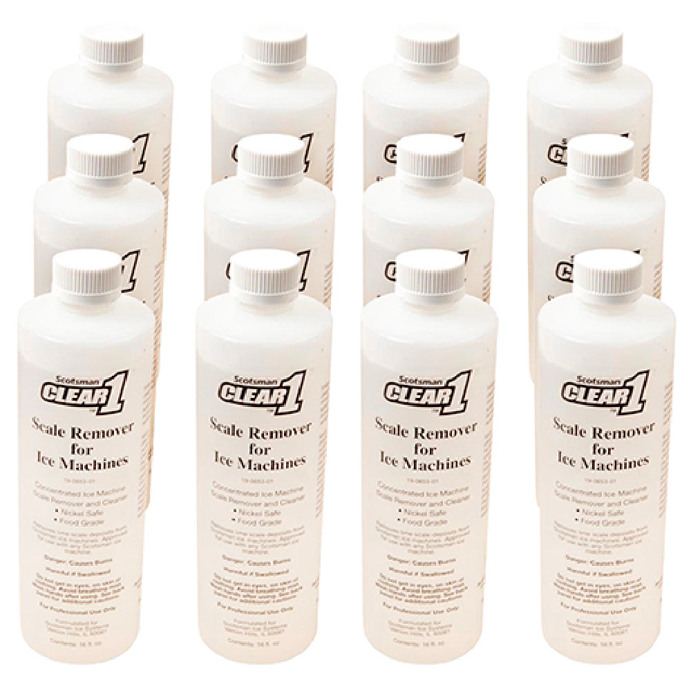 Scotsman SC19-0653-12 Scale Remover Clear1 16oz Bottles Cs/12