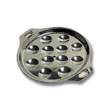 Matfer 613281 Escargot Plate 6-1/4" Dia. 12 Holes