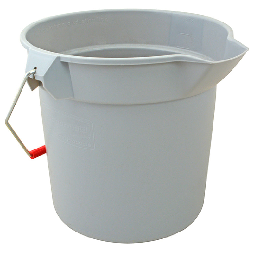 Rubbermaid 90-2963-A1 2 Gallon Gray Sanitizer Bucket