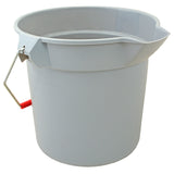 Rubbermaid 90-2963-A1 2 Gallon Gray Sanitizer Bucket