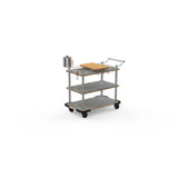 Steelite MGCRNX19GSXX Mogogo Buffet Solutions Roll'n Mixology Service Cart 41-1/2" X 21" X 40-1/2"H