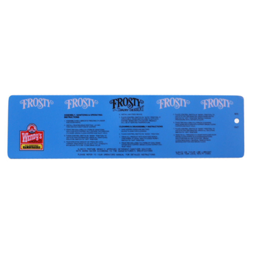 Taylor Thermometer -45851 Decal Taylor