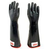 Private Label MVR8011150 Mitts Oven Black W/red Strip (bacon)