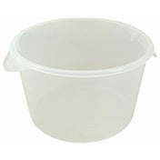 Rubbermaid FG572624CLR Container 12qt Round (clear) Lemonade