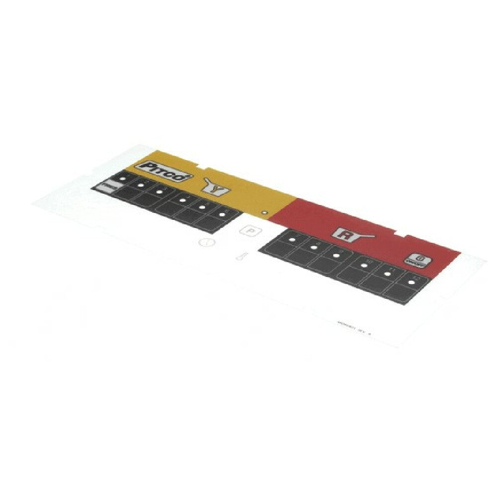Pitco A6096401 Lbl Ovrly 2 Zn Fries