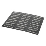Bunn 38749.7 Flavor Decals Imix Eng/fre