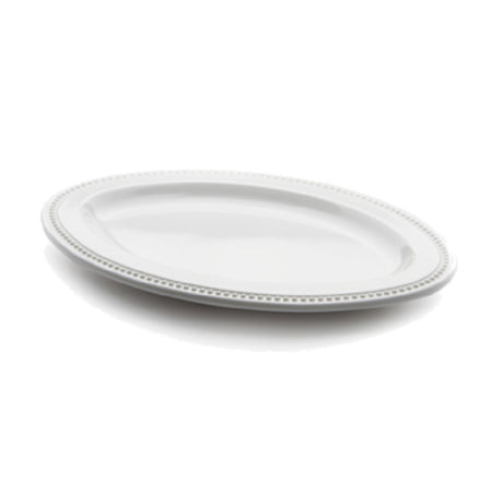 GET Enterprises M128OV-NW Elite Global Solutions Platter 12"L X 8-1/2"W X 1"H Oval