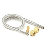 Imperial 34681-16 1/4 X 16 Lg Corrigated S/s Flex Tubing