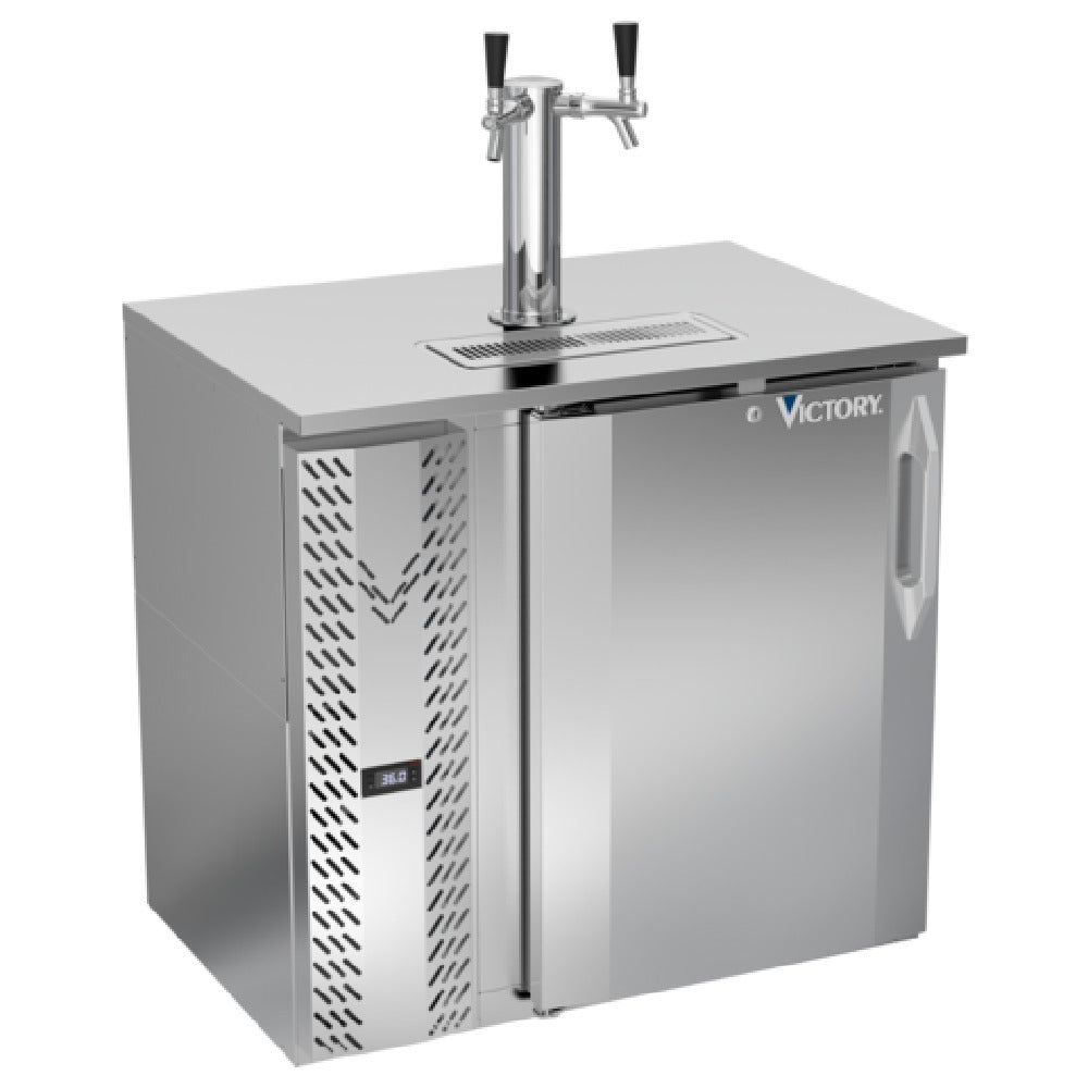 Victory VDDN36HC-S - Direct Draw Dispenser, 36"W X 26-1/8"D X 49-5/16"H, 8.43 Cu. Ft.