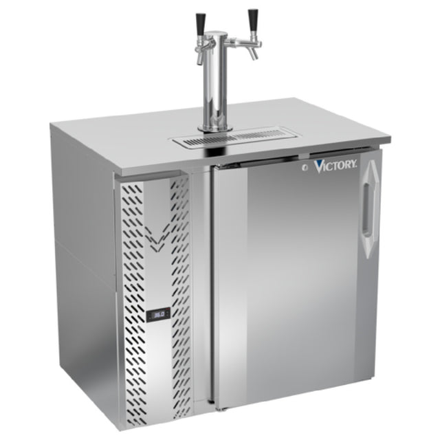 Victory VDDN36HC-S - Direct Draw Dispenser, 36"W X 26-1/8"D X 49-5/16"H, 8.43 Cu. Ft.