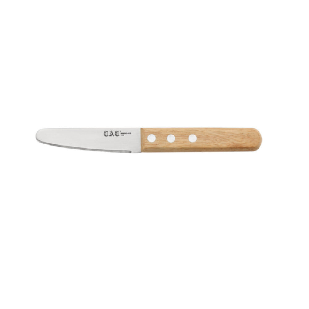 CAC China KWOC-312 Oyster/Clam Knife 3-1/2" Round Tip