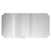 Hubert 94771 - Solid Top, 36" X 18", Notched Corners