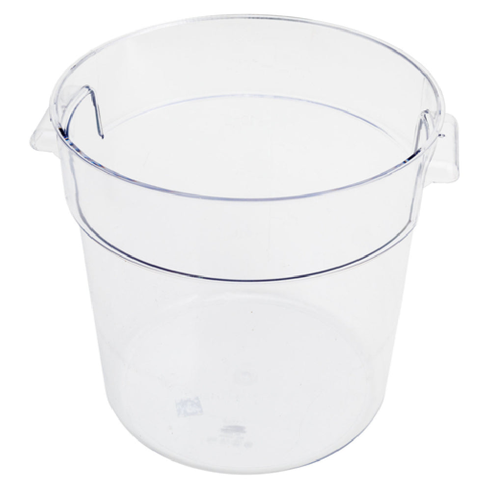 Alegacy Foodservice Products PCSC15R E™ Economy Storage Container 18 Qt. 12-3/8" Dia. X 12" Deep