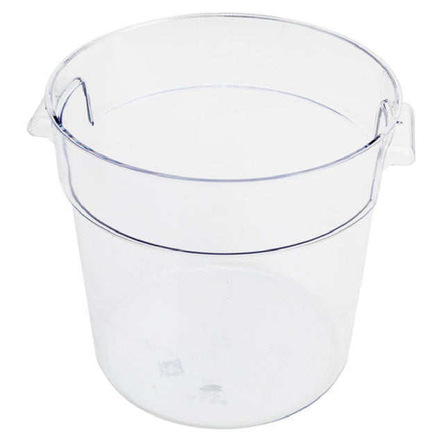 Alegacy Foodservice Products PCSC15R E™ Economy Storage Container 18 Qt. 12-3/8" Dia. X 12" Deep