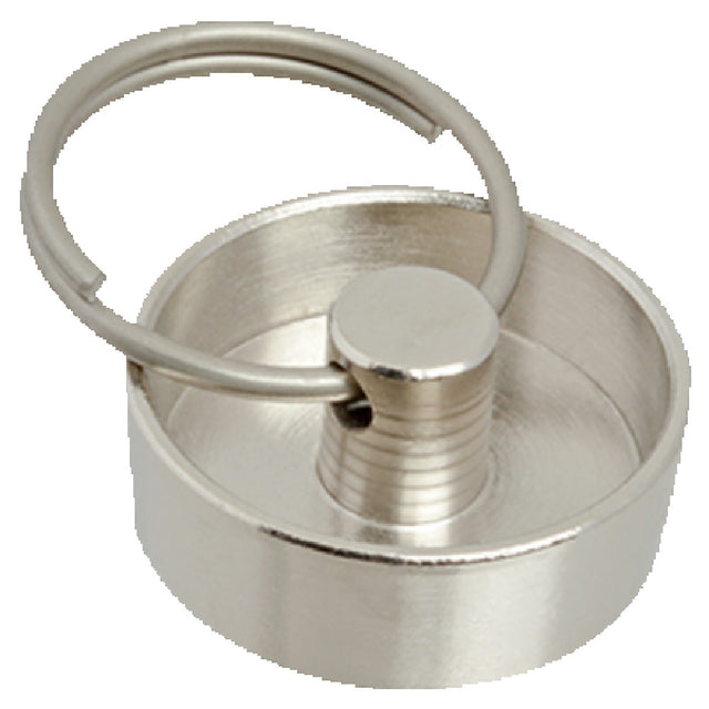 Franklin Machine Products 102-1041 Stopper For 1" NPS Drain Size Nickel Plated Brass