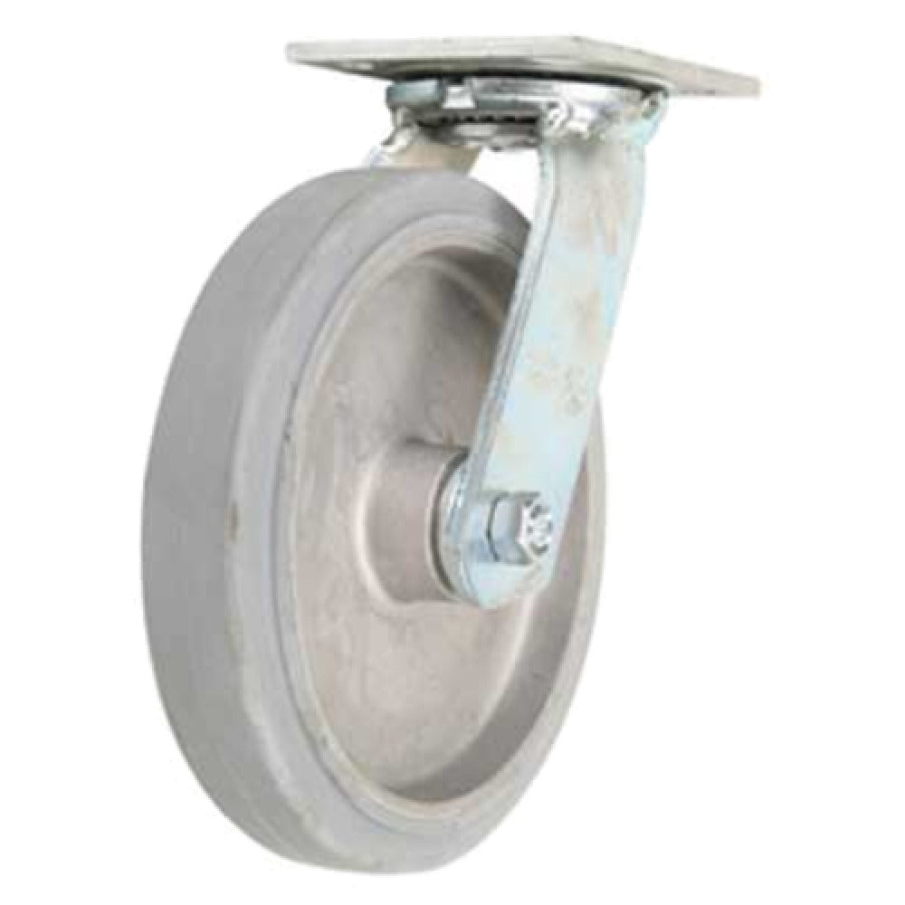 Forbes Industries 1639-S 8" MOR Grey Wheel (cast Aluminum Hub) & Swivel Caster