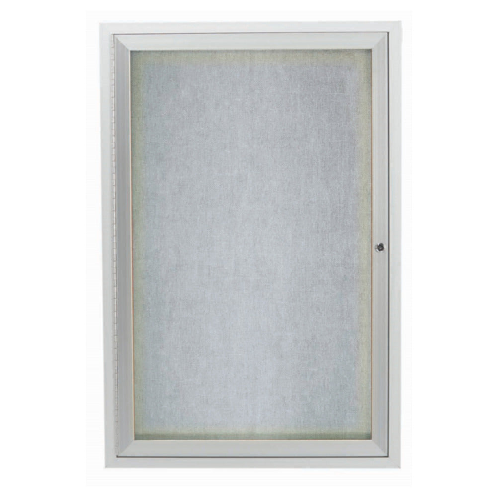 Aarco ODCC4836RI Aluminum Bulletin Board 36"W X 48"H Enclosed