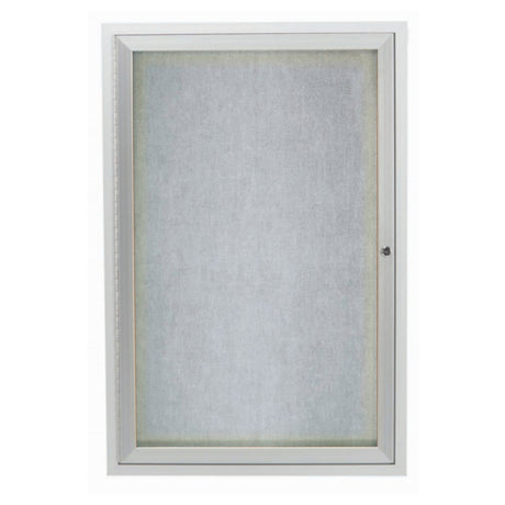 Aarco ODCC4836RI Aluminum Bulletin Board 36"W X 48"H Enclosed