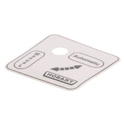 Hobart 00-479288 Label Auto/man (domestic)