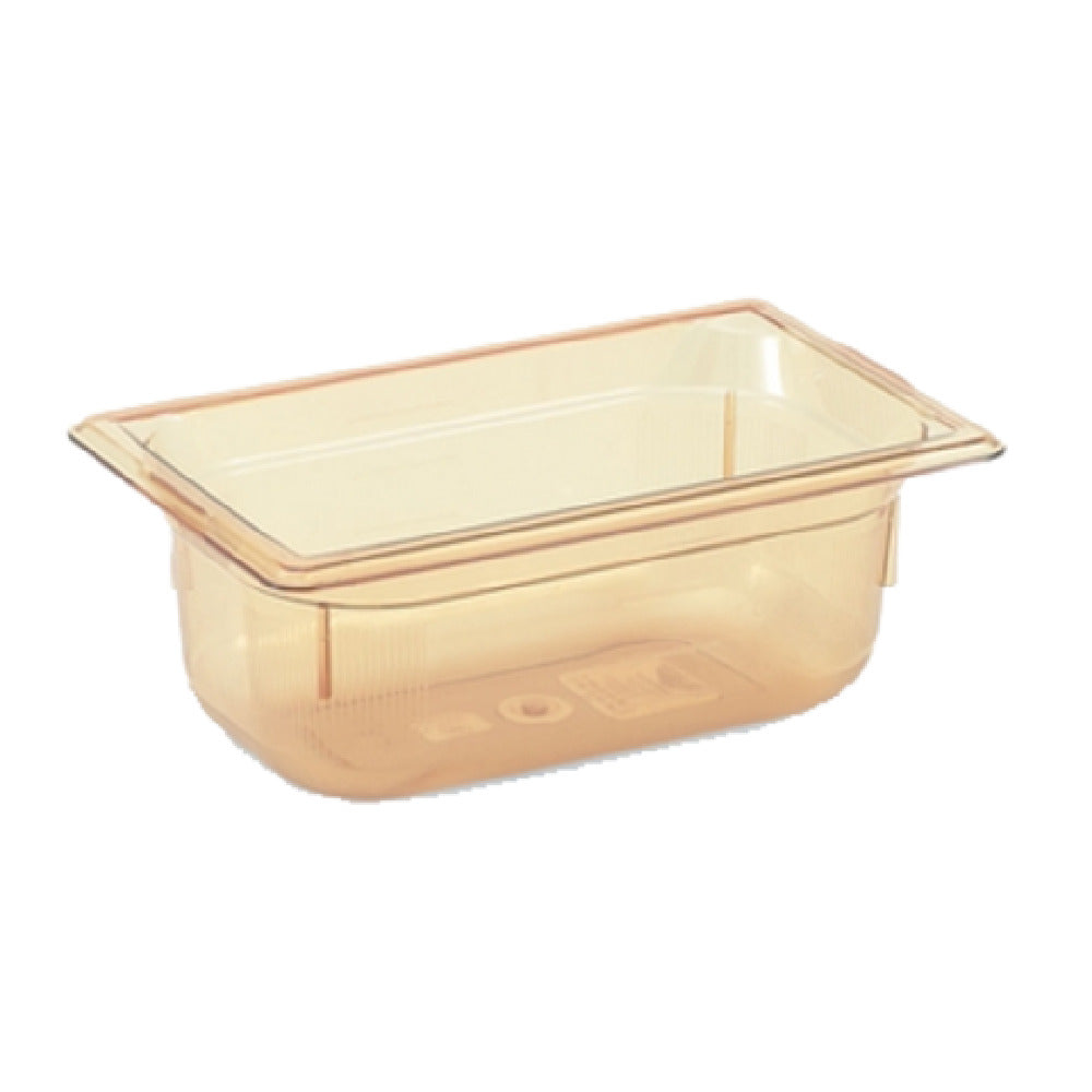 Vollrath 9042410 Super Pan® 1/4 GN Food Pan 2-1/2" Deep High-temp Amber Resin