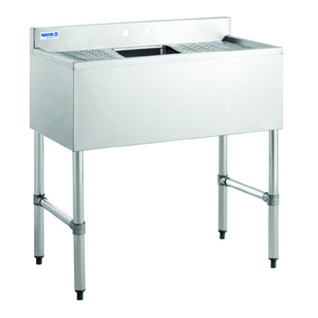 Hubert 43444 - Kratos® Underbar Compartment Sink, (1) Bowl, 36"W X 18.75"D X 33"H