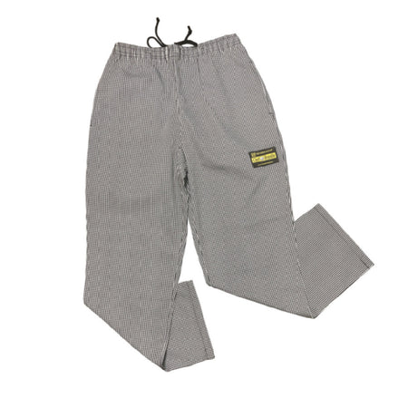 Thunder Group CP203HDL Chef Regalia Relaxed Fit Chef Pants Large 65/35 Poly/cotton