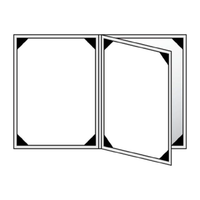 Risch RATTAN-4V 4.25X11 Rattan Hardback Basket-woven Menu Cover (specify Color)