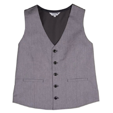 Chef Works VNN02LTG4XL Men's Bridge Vest V-neck Half Lined