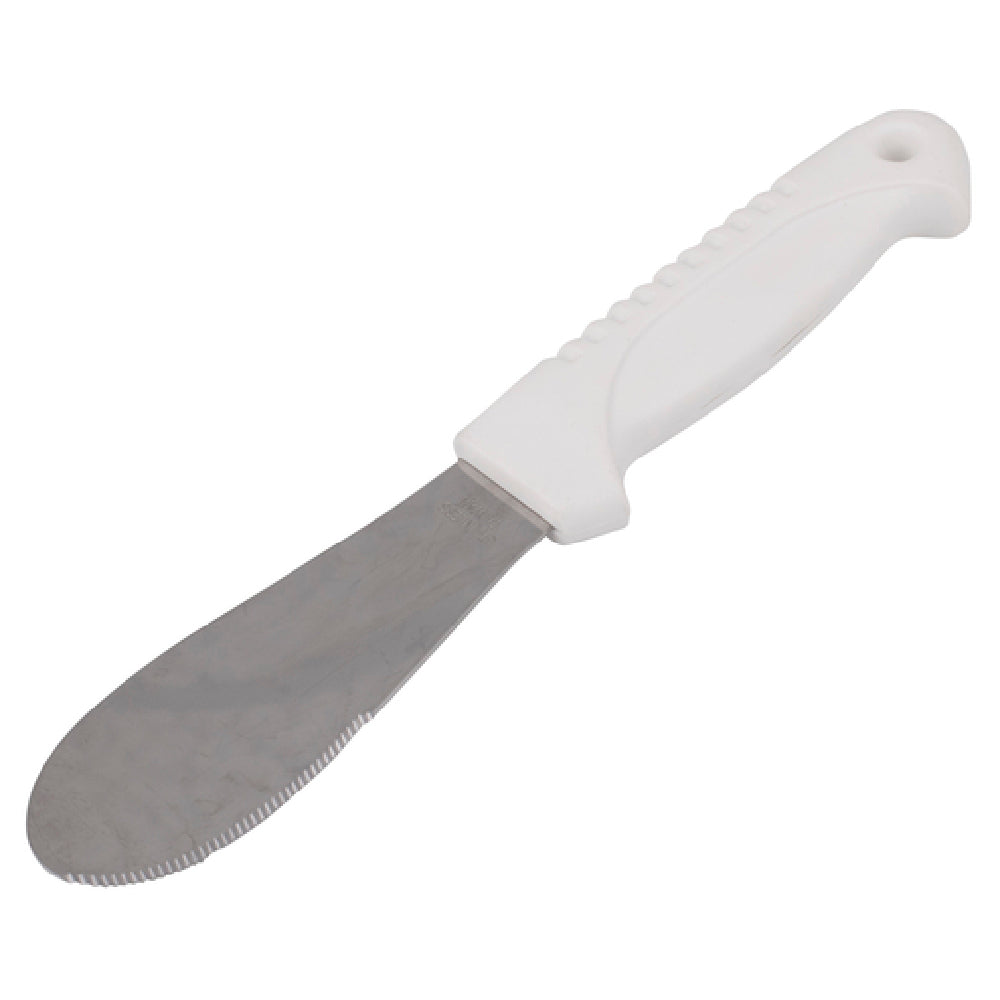 Stanton Trading PL7476 - Sandwich Spreader, White Plastic Handle